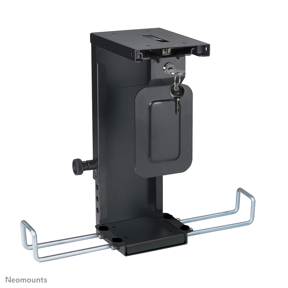 NEOMOUNTS CPUD075BLACKLK Rechnerhalter Hoehe 20 bis 36cm 7,87 bis 14,17 Zoll Breite 5 bis 10cm 1,97 bis 3,94 Toll Schlo