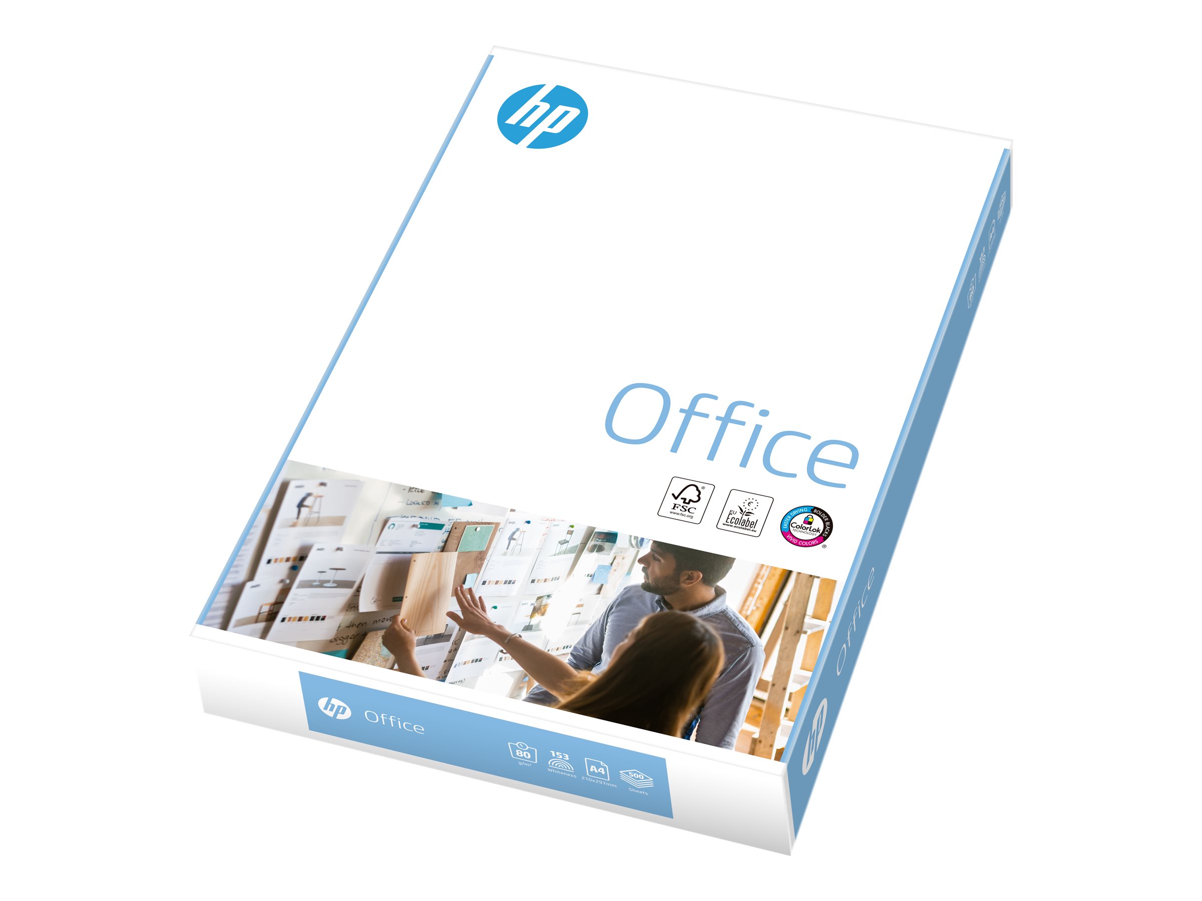 HP Kopierpapier Office DIN A4 80 g/qm 500 Blatt
