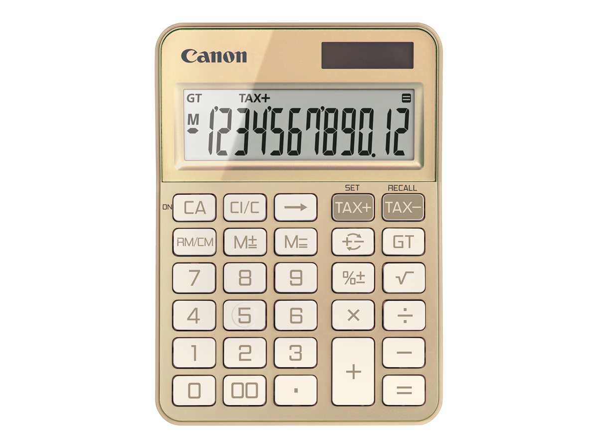 Canon KS-125KB-GD Tischrechner gold Canon KS-125KB-GD Tischrechner gold