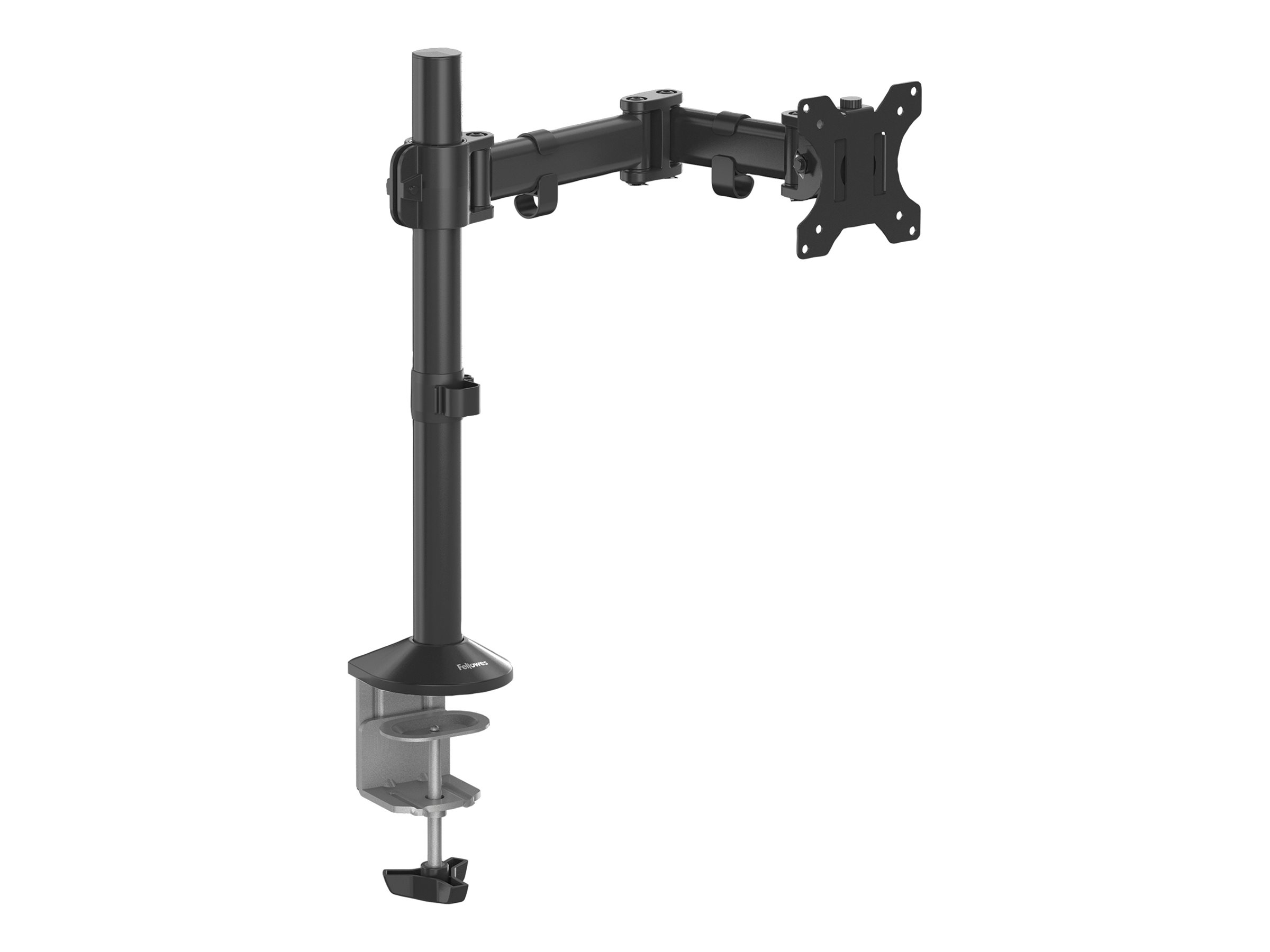 Fellowes Monitor-Halterung Reflex 8502501 schwarz fÃ¼r 1 Monitor, Tischklemme, Tischbohrung
