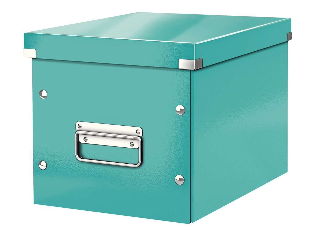 LEITZ Click & Store Aufbewahrungsbox 10,0 l eisblau 26,0 x 26,0 x 24,0 cm LEITZ Click & Store Aufbewahrungsbox 10,0 l eisblau 26,0 x 26,0 x 24,0 cm