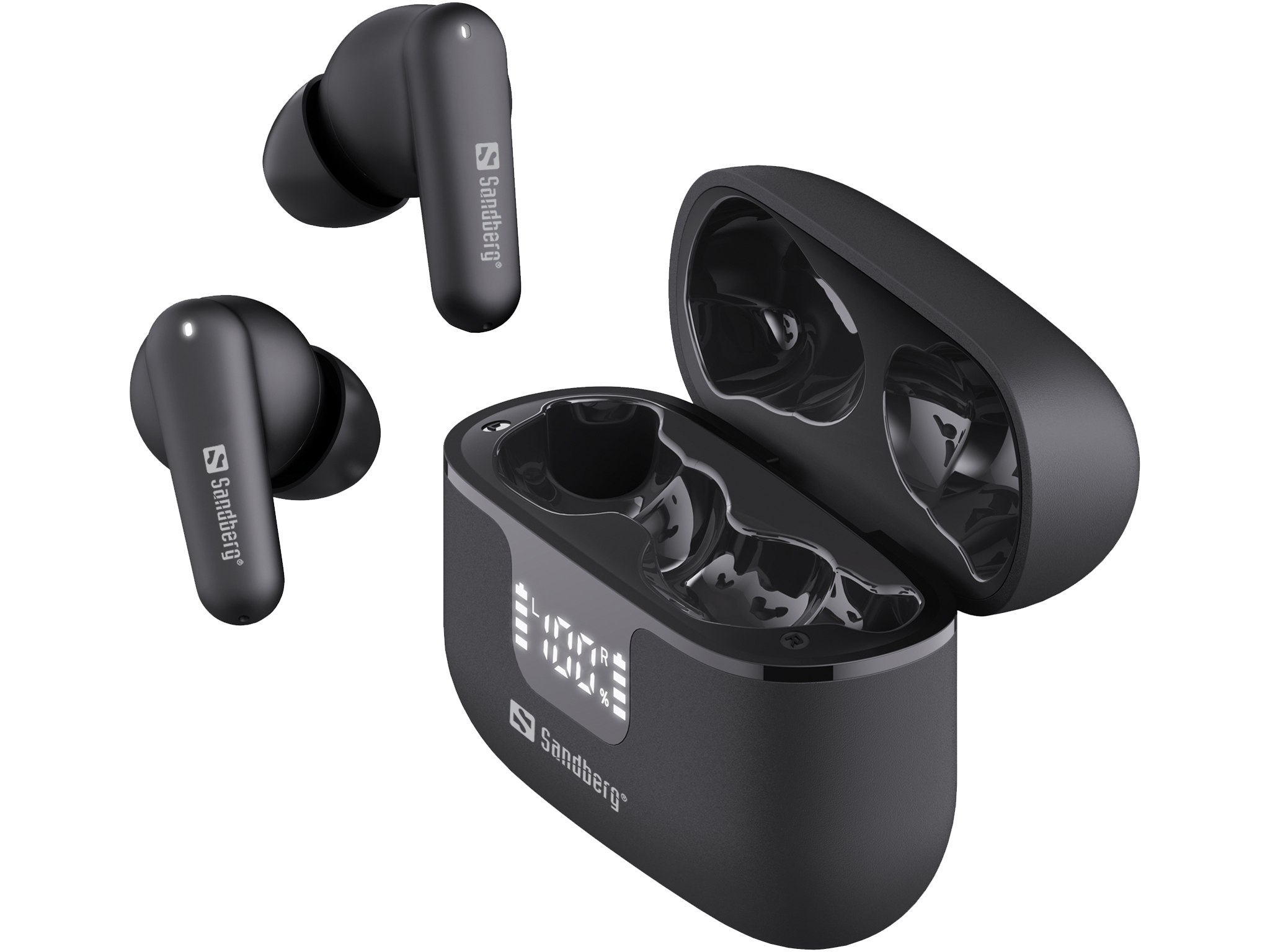 12652 SANDBERG Earbuds ANC ENC kabellos