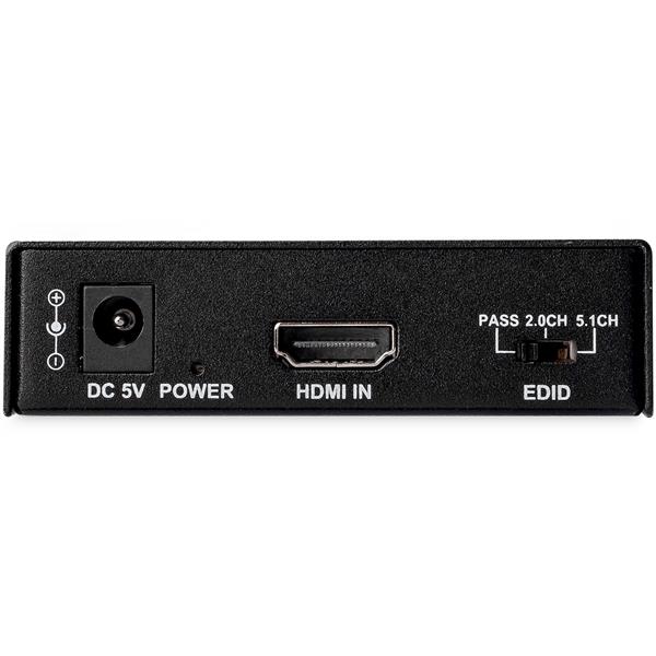 StarTech.com 4K HDMI Audio Extractor SPDIF