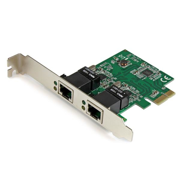 STARTECHCOM ST1000SPEXD4 2 Port PCIe Gigabit Network Card
