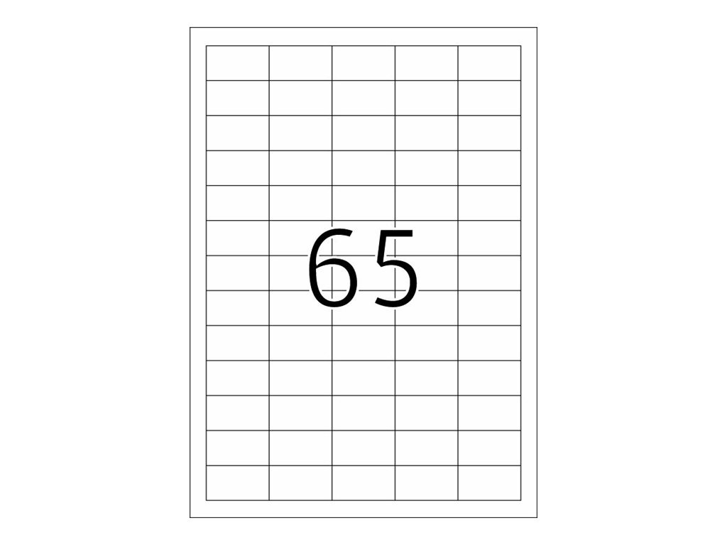 650 HERMA Etiketten 8629 weiÃ 38,1 x 21,2 mm