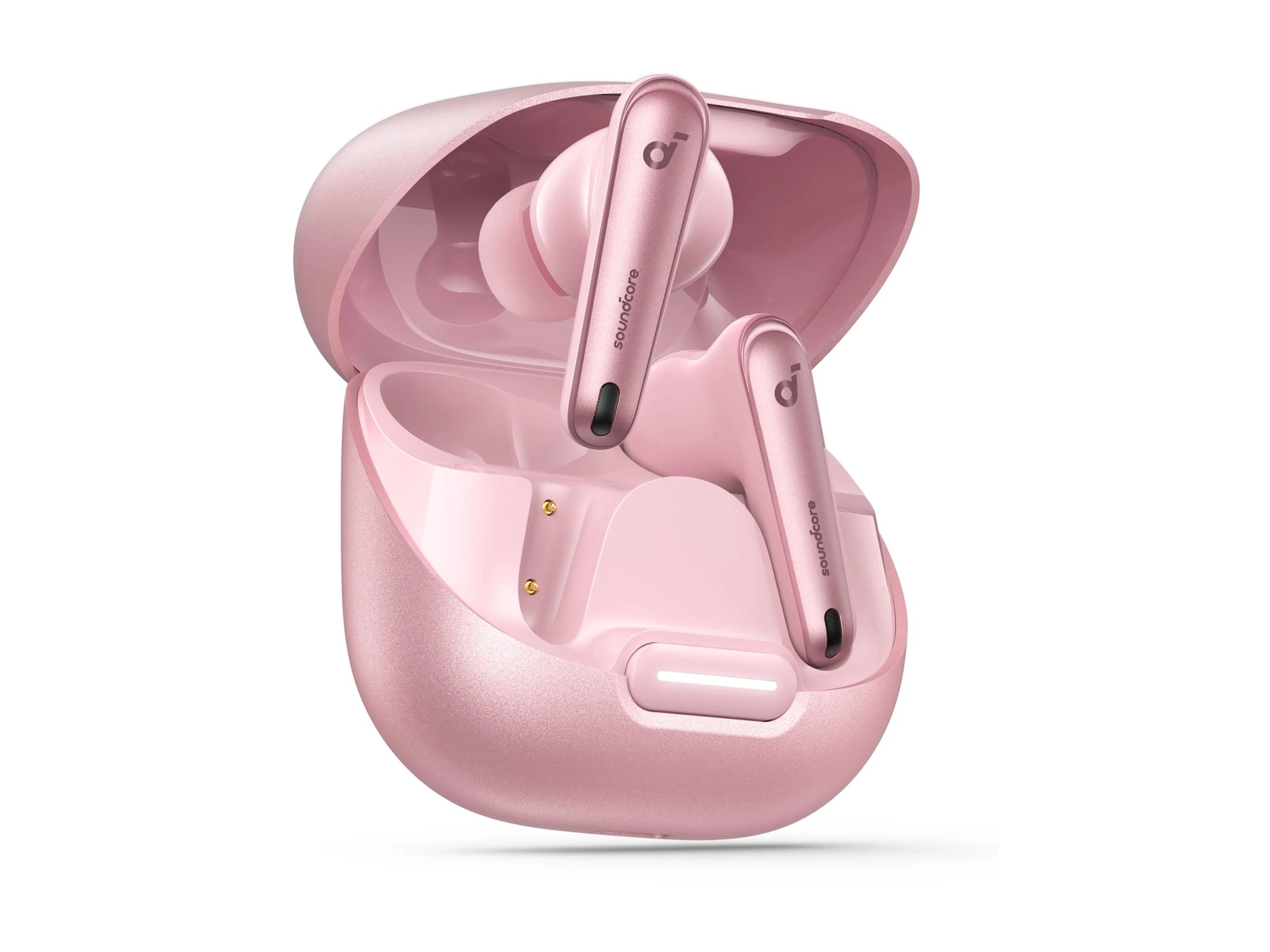 ANKER Soundcore Liberty 4 NC pink True-Wireless Earbuds ANC 2.0 11mm Audiotreiber Hi-Res Sound LDAC EQ mit HearID IPX4 6 Mikros