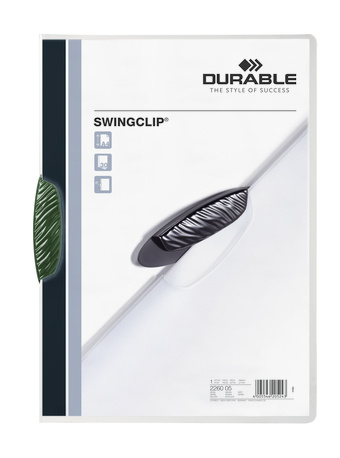 DURABLE Klemmhefter SWINGCLIP grün, 25 St