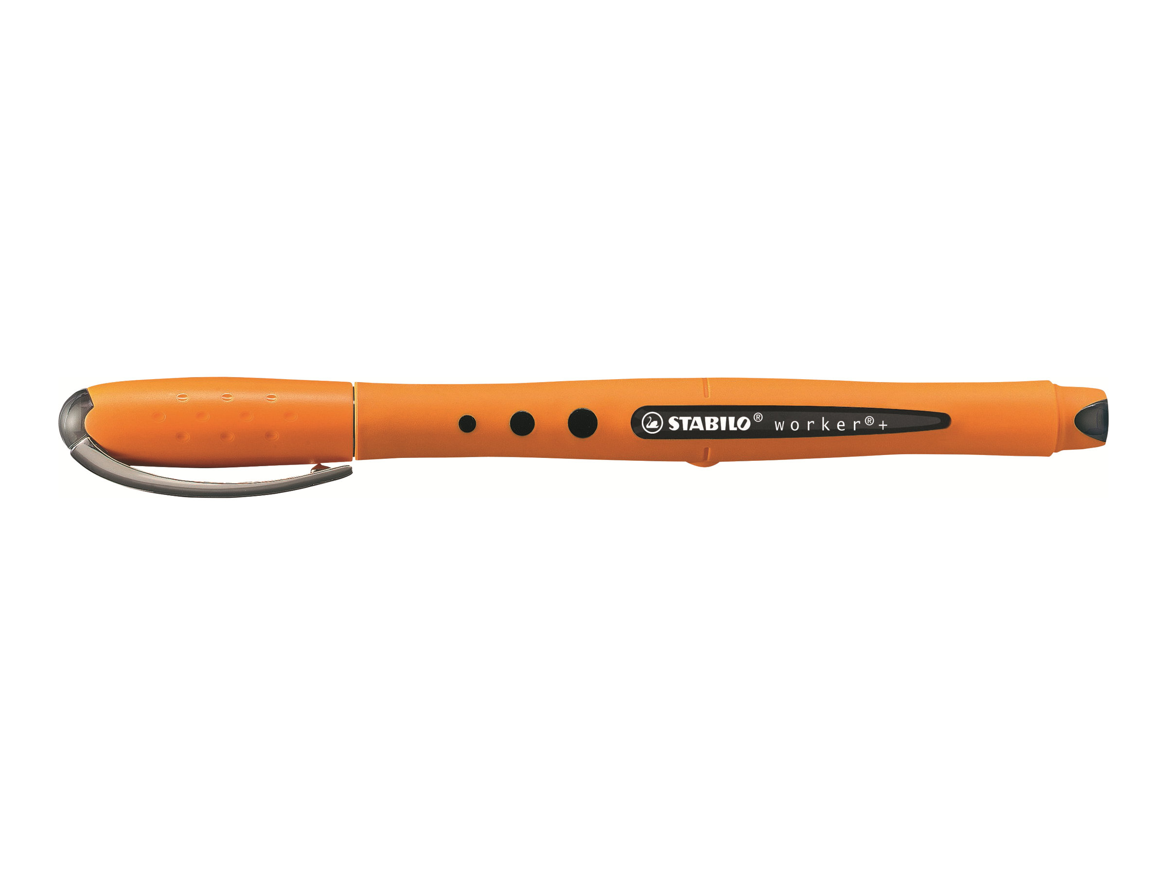 STABILO worker®+ Tintenroller orange 0,5 mm, Schreibfarbe: schwarz, 1 St. STABILO worker®+ Tintenroller orange 0,5 mm, Schreibfarbe: schwarz, 1 St.