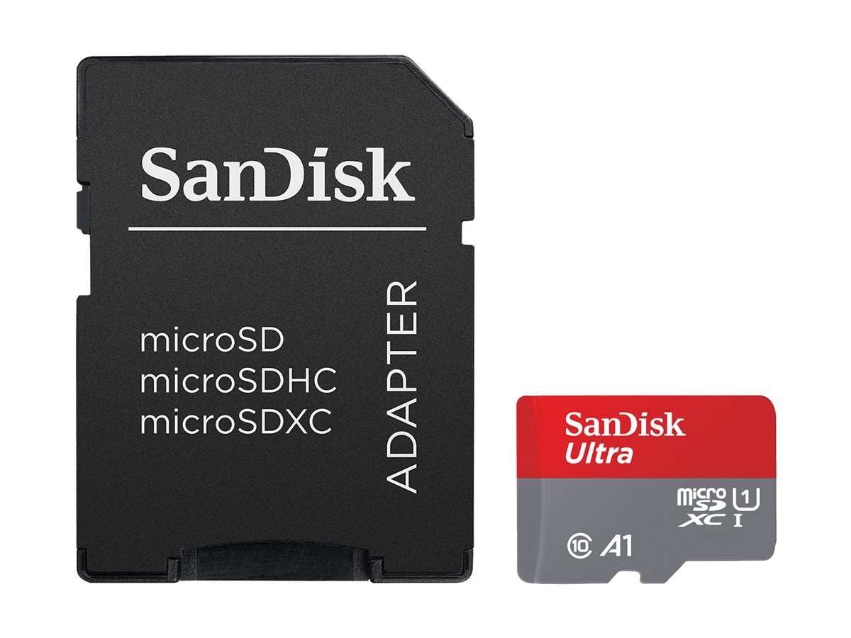 SanDisk Speicherkarte microSDXC Ultra, 64 GB, 1 St
