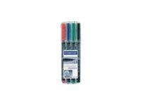 STAEDTLER Lumocolor Folienstifte-Set farbsortiert permanent 4 St.