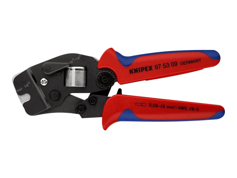 Knipex Aderendhülsenzange 975309 brün. Isol. 190mm 0,08-10+16mm² Knipex Aderendhülsenzange 975309 brün. Isol. 190mm 0,08-10+16mm²