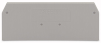 Wago Abschluss-/Zwischenplatte 280-324 grau