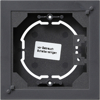 Gira Aufputzgehäuse 021928 1fach flach System 55 anthrazit
