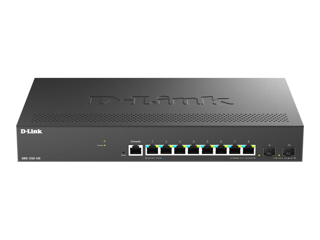 D-Link DMS‑1250‑10S Switch L2+ Smart