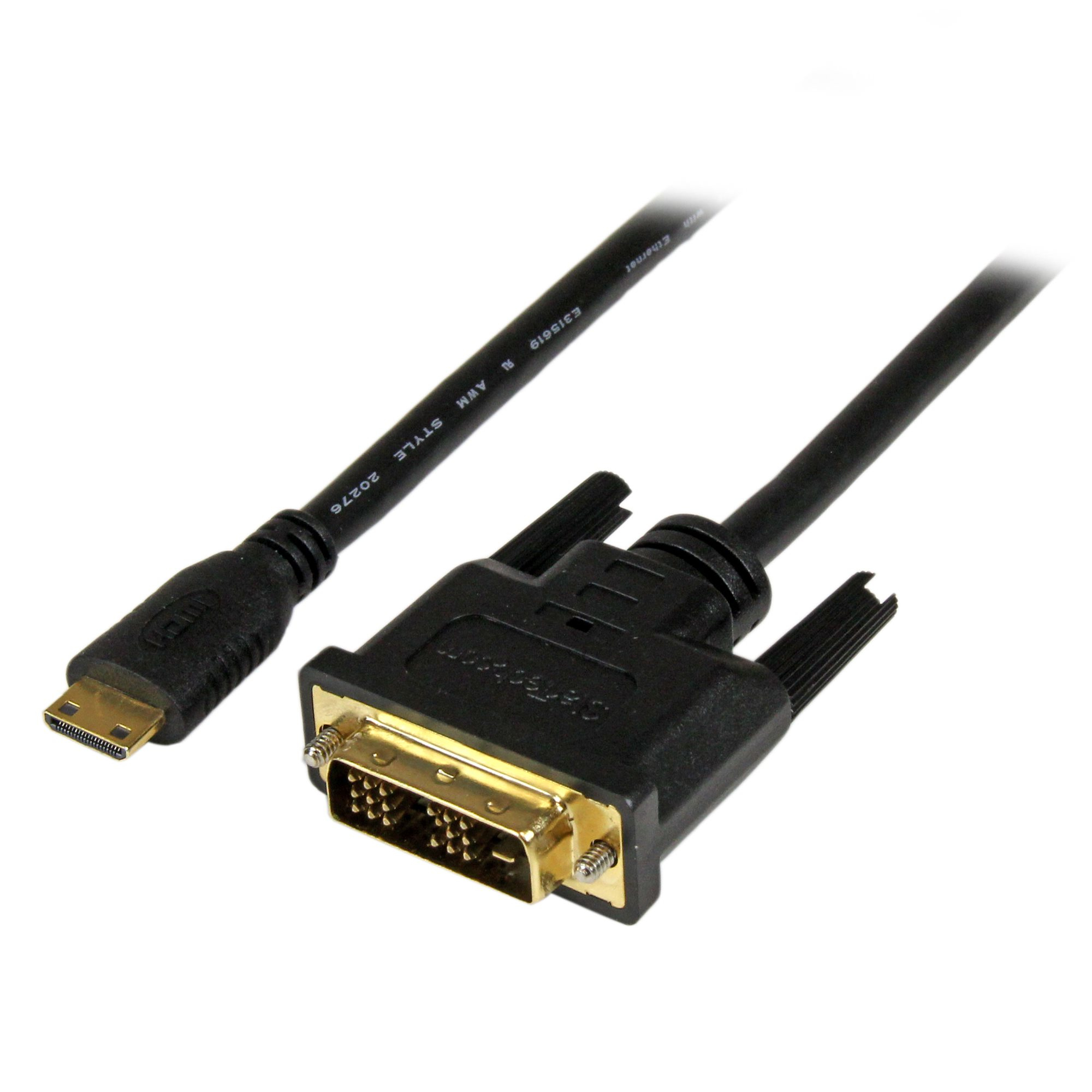 STARTECHCOM 2m Mini HDMI to DVID Cable MM