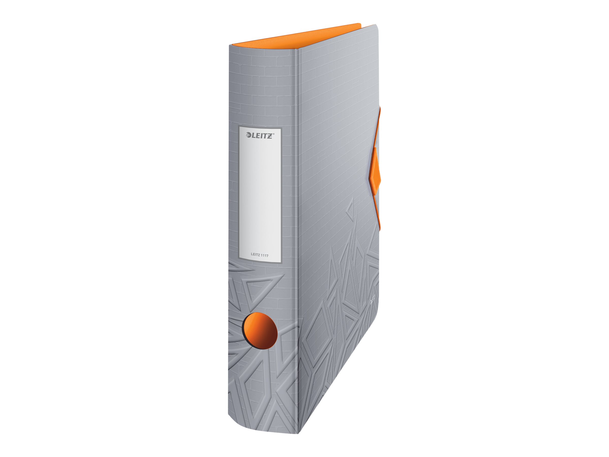 LEITZ Active Urban Chic Ordner grau Kunststoff 6,5 cm DIN A4