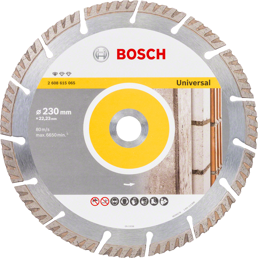 BOSCH DiamantTrennscheibe Standard for Universal, 1 St