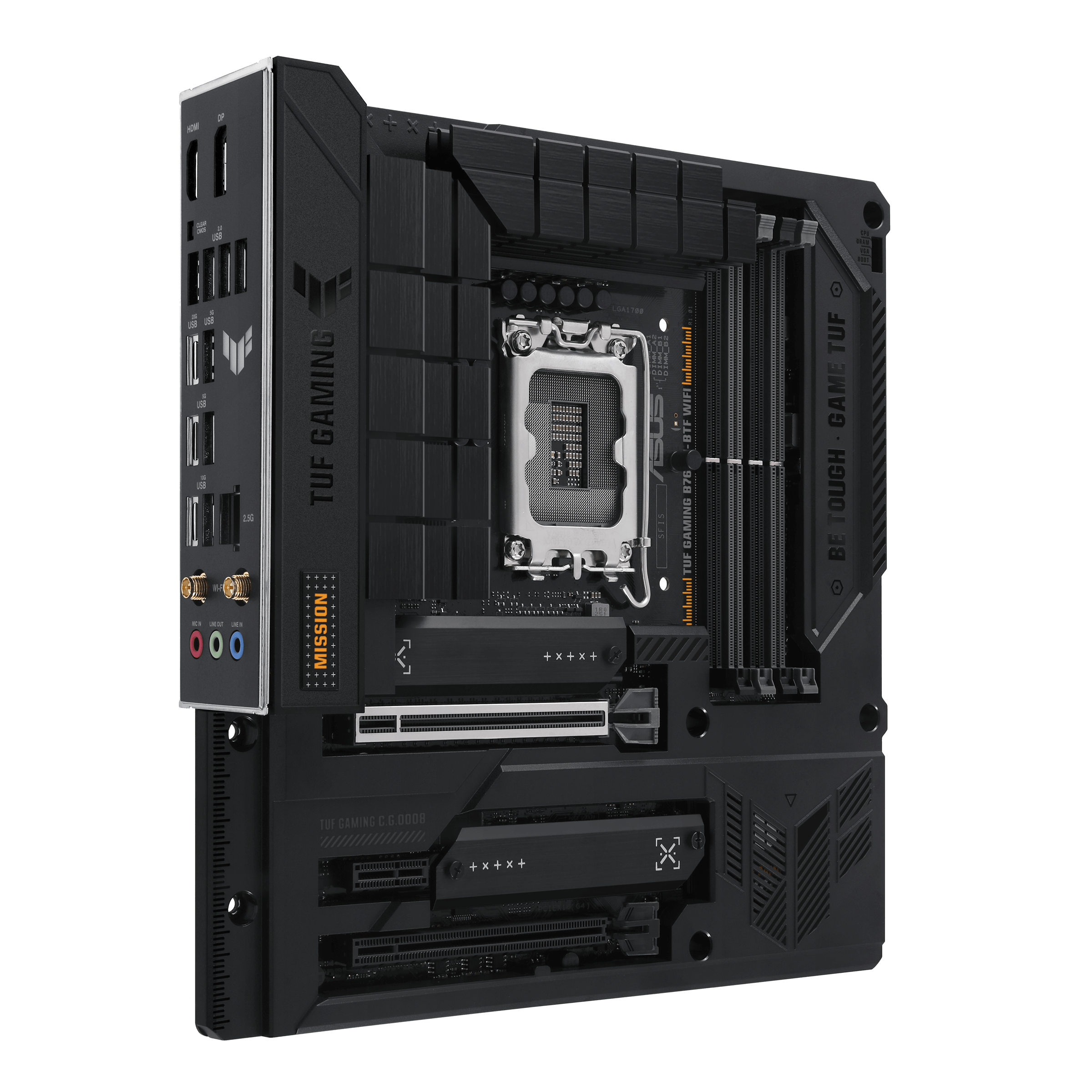 ASUS TUF GAMING B760M-BTF WIFI Micro-ATX B760