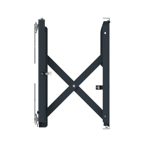 HAGOR VWH-1-small Videowall Halterung Pop out fuer Displays 81-102cm 32-40 Zoll Feinjustage Tiefe Hoehe Tragl 25 kg VESA 200x200