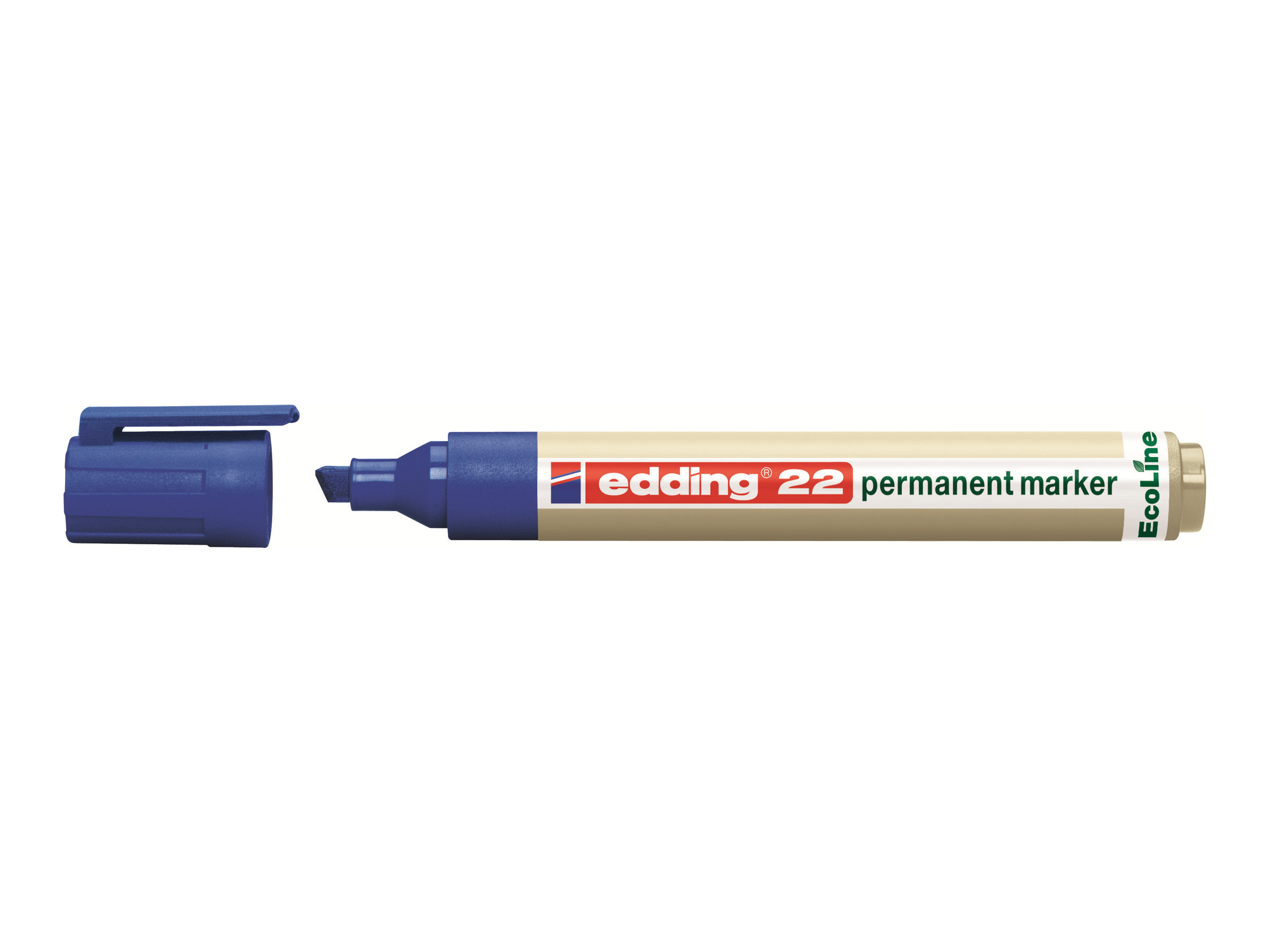 edding 22 EcoLine Permanentmarker blau 1,0 5,0 mm, 10 St