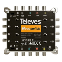 TELEVES Deutschland Guss-Multischalter NEVO  MS58C receiverpowered kaskadierbar