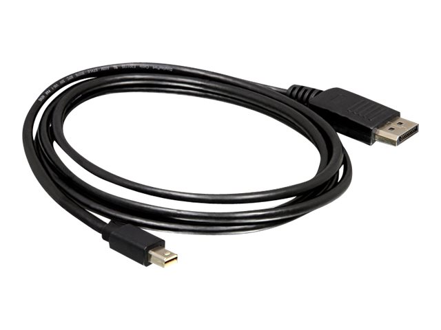 Delock Kabel Mini Displayport 1.2 Stecker > Displayport Stecker 4K 2,0 m