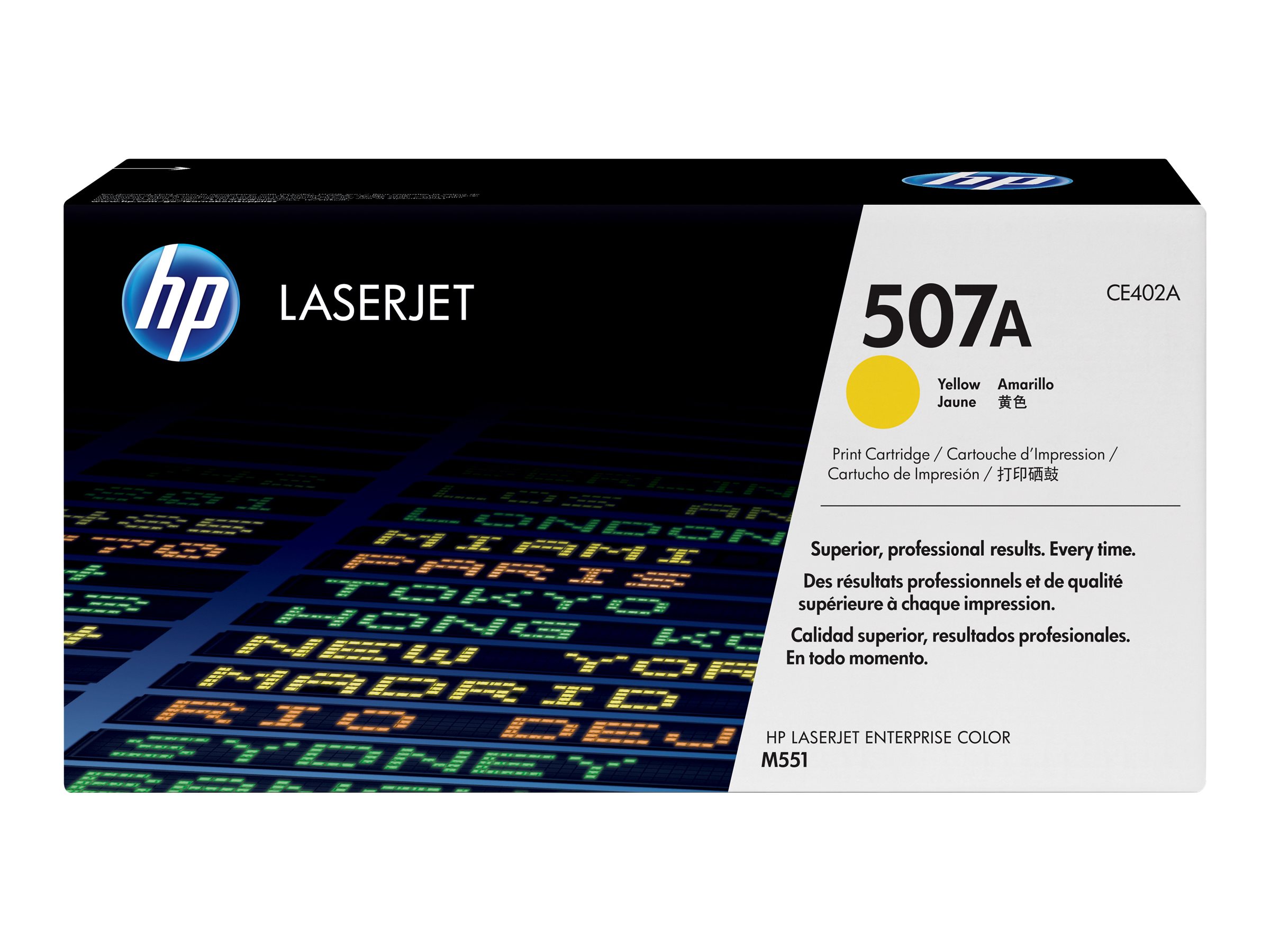 HP 507A (CE402A) gelb Tonerkartusche