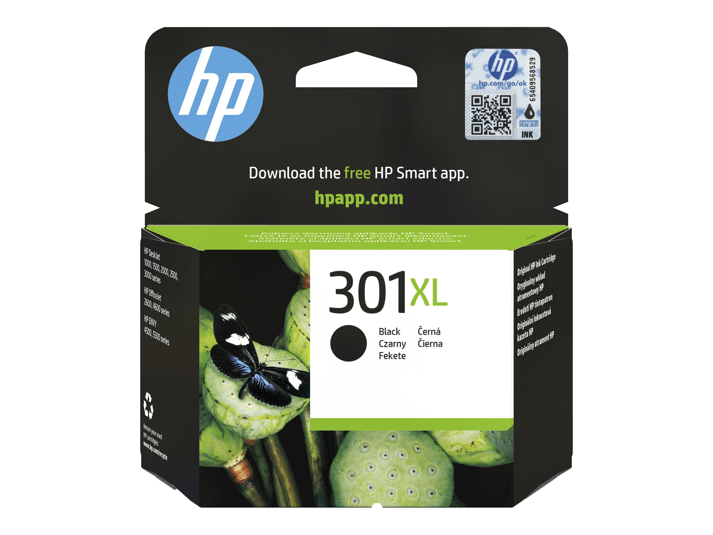 HP 301XL (CH563EE) schwarz Druckerpatrone