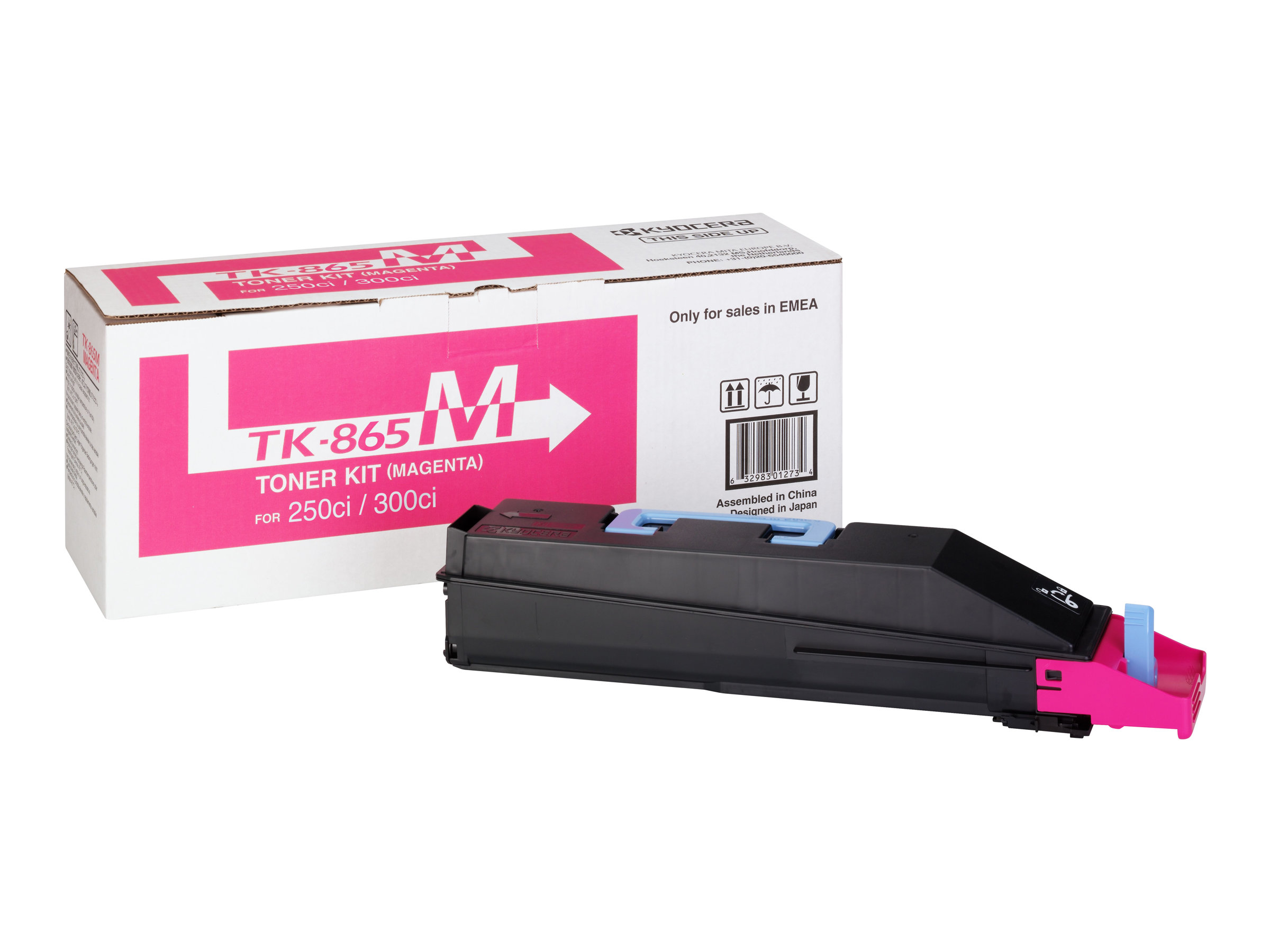 KYOCERA TK-865M Toner magenta Standardkapazität 12.000 Seiten A4 mit 5 Tonerdeckung