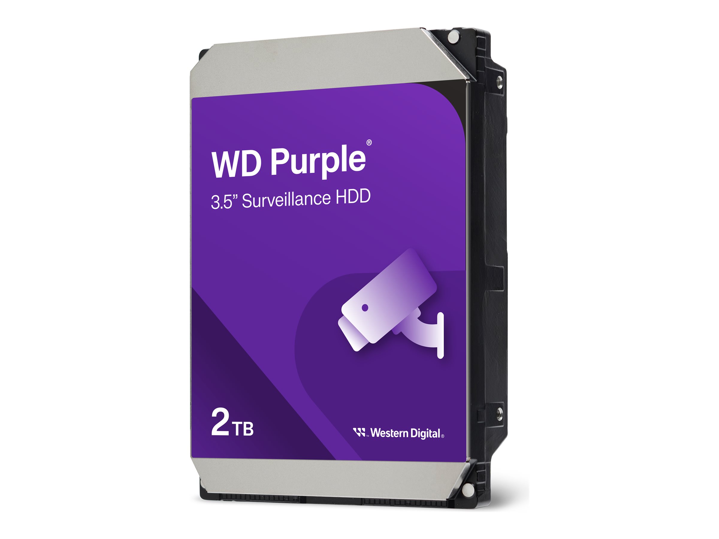 WD Purple Surveillance interne Festplatte 3,5" 2TB SATA 6 Gb/s WD Purple Surveillance interne Festplatte 3,5" 2TB SATA 6 Gb/s