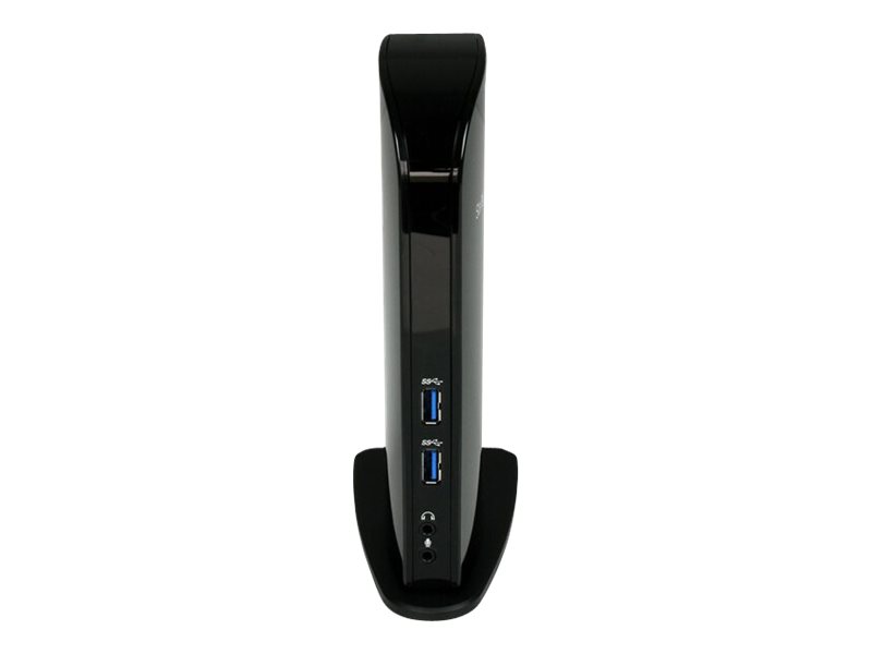 STARTECH.COM USB 3.0 Docking Station - Dual Monitor HDMI and DVI - Ethernet - Audio - Universal Docking Station - Port Replicator
