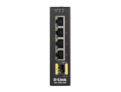 D-LINK DIS-100G-5SW 5 Port Unmanaged Industrie Switch with 4 x 10/100/1000BaseTX ports & 1 x 100/1000BaseSFP ports