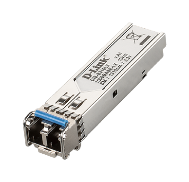 DLINK DISS310LX 1 Port MiniGBIC SFP to 1000BaseLX SingleMode 10km Fibre Transceiver