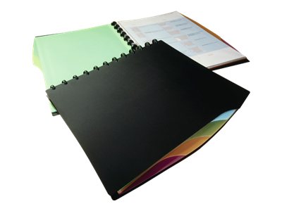 DURABLE Ringmappe DURALOOK® STYLE schwarz DURABLE Ringmappe DURALOOK® STYLE schwarz