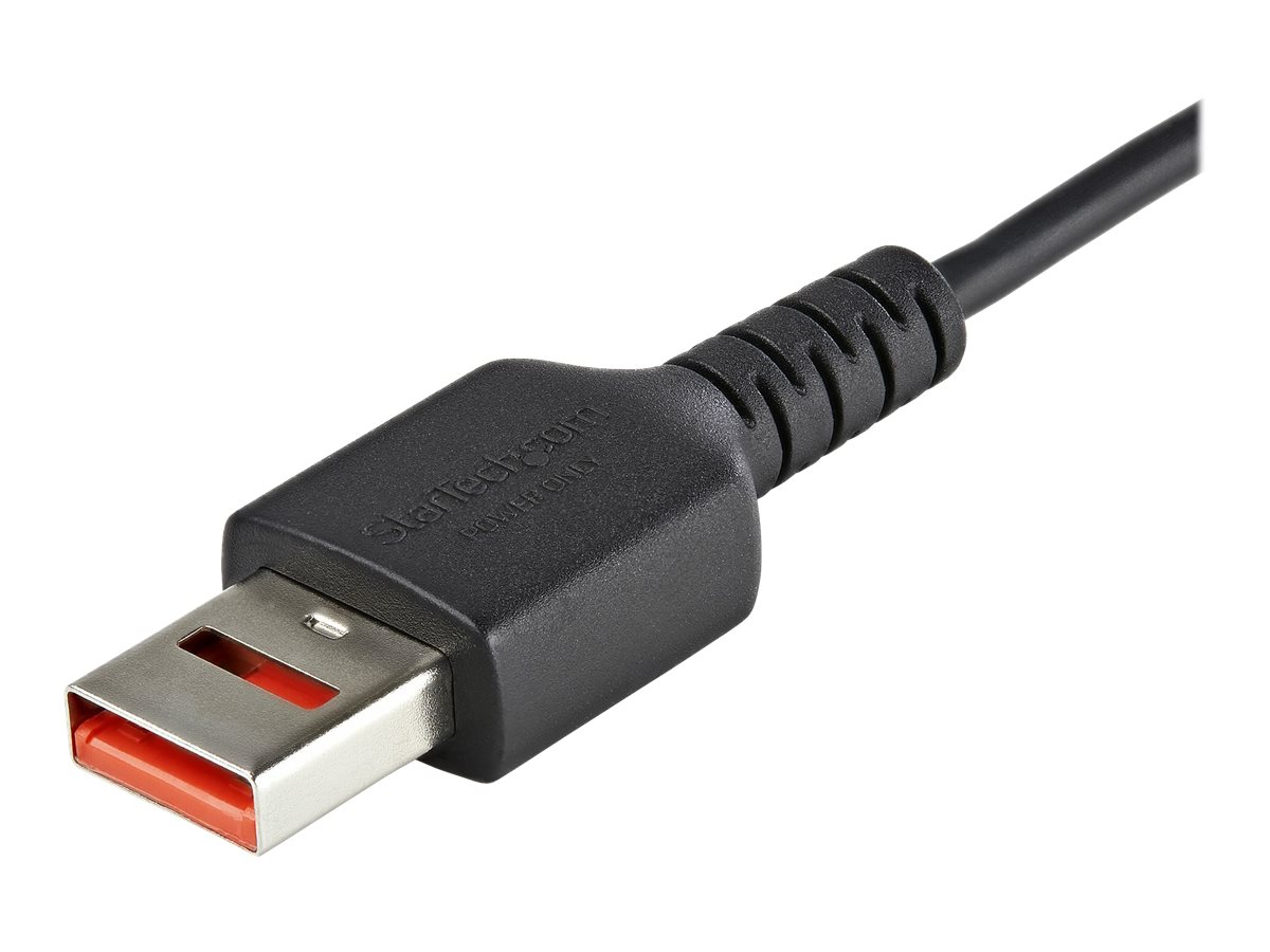 STARTECH.COM 1m USB data blocker cable - USB-A to USB-C Safe charging cable - no data transfer - for mobile phone/tablet
