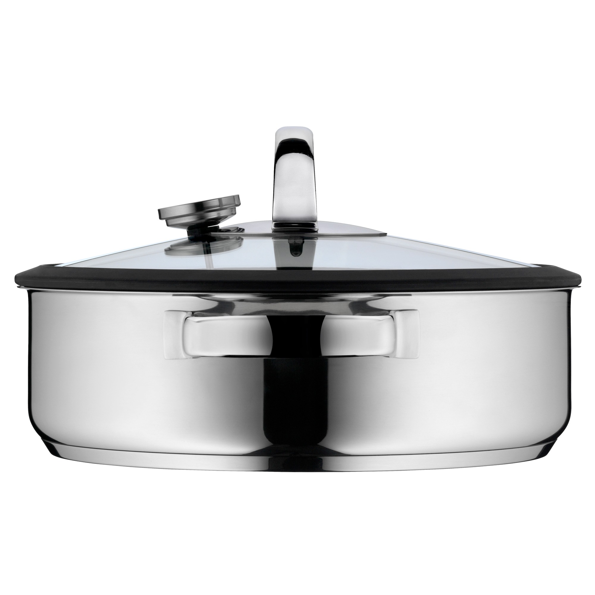 WMF 1743016040 Vitalis Dampfgarer rund Ø 28 cm ca 5l mit Glasdeckel