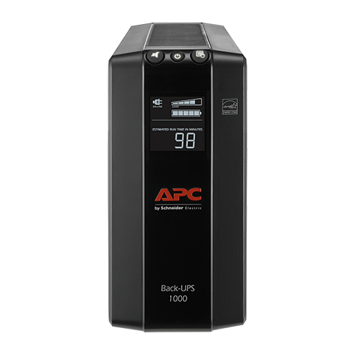 APC BackUPS Pro BX1000M UPS AC 120V 600Watt 1000VA USB output connectors 8 Black