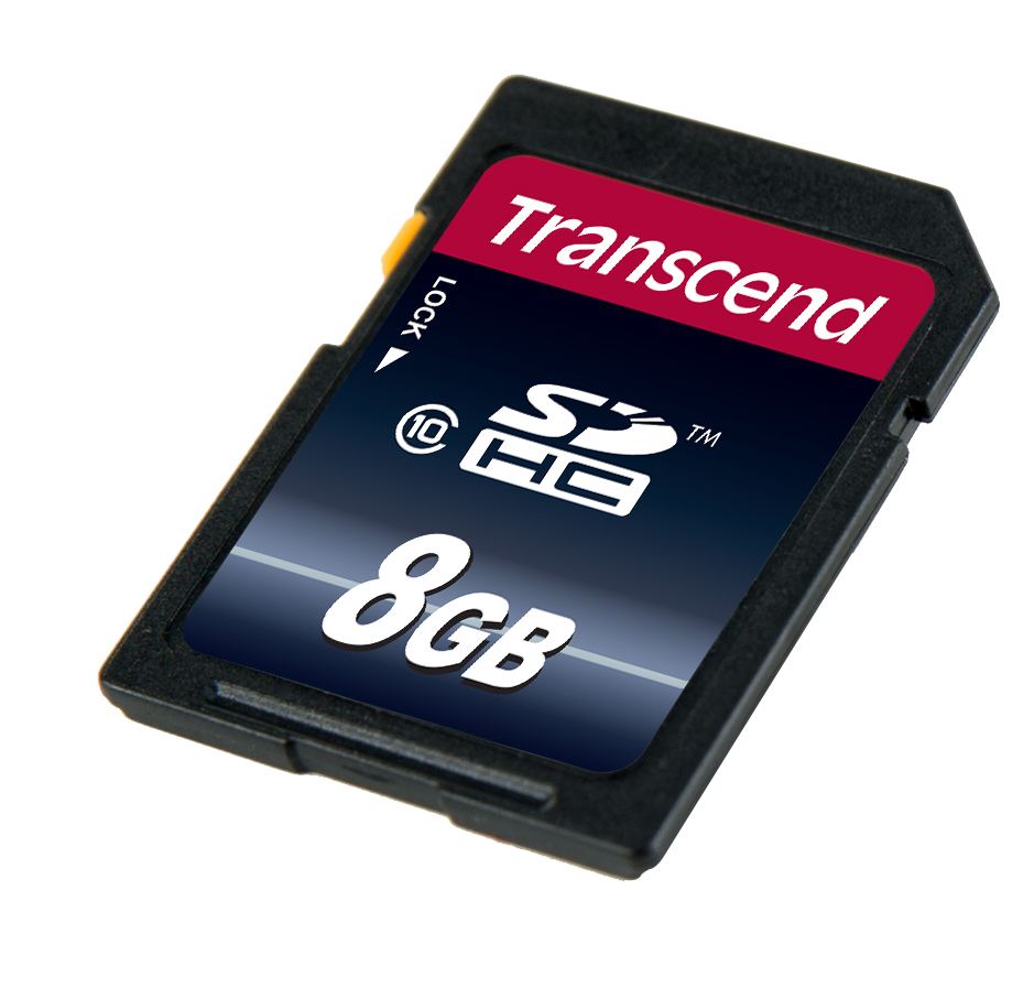 TRANSCEND 8GB SDHC CARD SD 3.0 SPD Class 10
