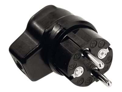 Bachmann Vollgummiwinkelstecker 919.171 schwarz