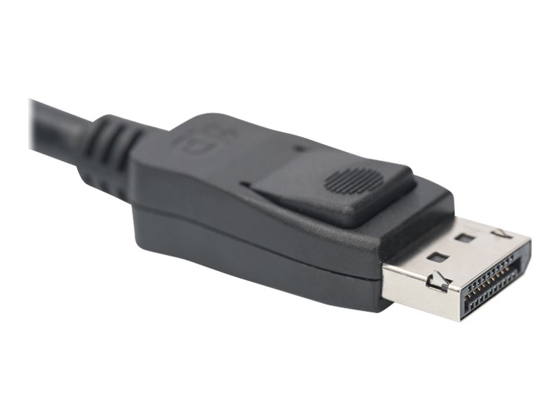 ASSMANN DisplayPort Anschlusskabel DP St/St 5m m/Verriegelung UHD 8K Vers.1.3/1.4 sw ASSMANN DisplayPort Anschlusskabel DP St/St 5m m/Verriegelung UHD 8K Vers.1.3/1.4 sw
