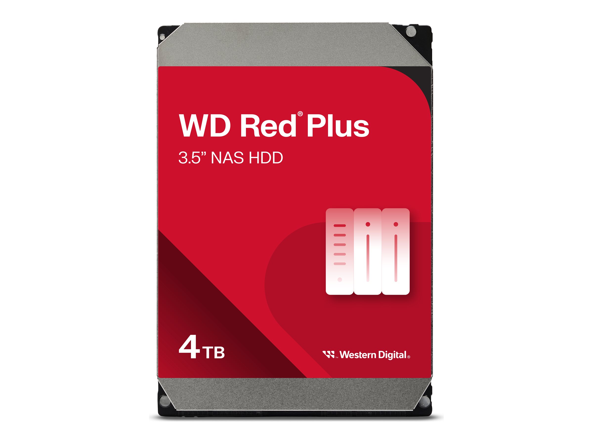 WD Red Plus   8.9cm (3.5)  4TB SATA3 5400  256MB WD40EFPX