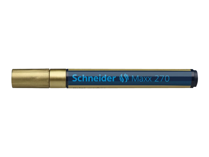 Schneider Maxx 270 Lackmarker gold 1,0 - 3,0 mm, 1 St. Schneider Maxx 270 Lackmarker gold 1,0 - 3,0 mm, 1 St.