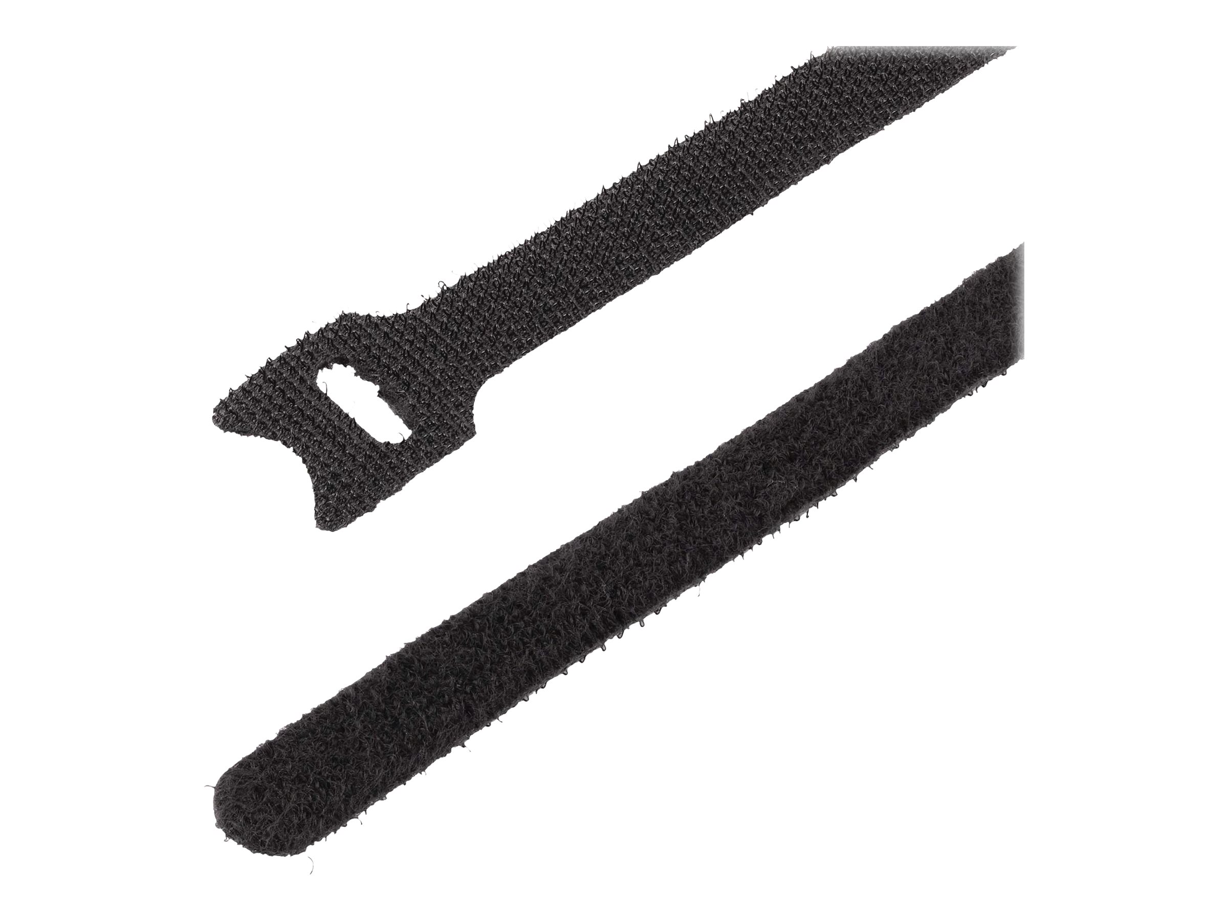 STARTECH.COM 15cm Klettkabelbinder Set - 50St. - Wiederverwendbare Kabelbinder - Kabelbinder Klettverschluss für Kabelmanagement