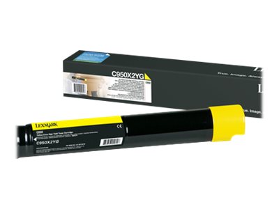 C950X2YG LEXMARK C950 Toner yellow C950X2YG LEXMARK C950 Toner yellow
