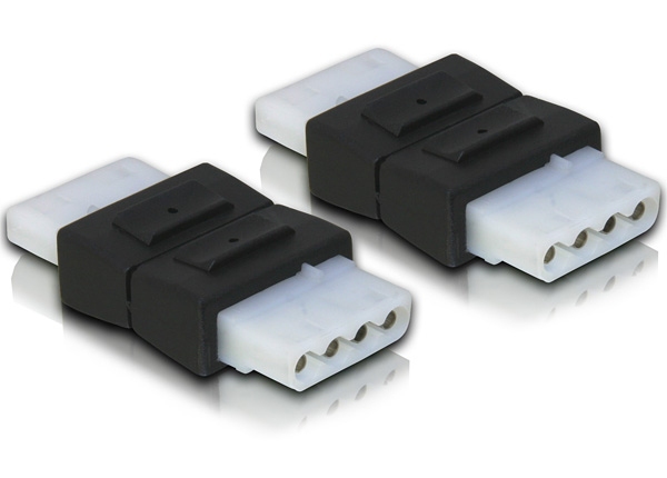 Delock Adapter 4 pin Molex Buchse-Buchse Delock Adapter 4 pin Molex Buchse-Buchse