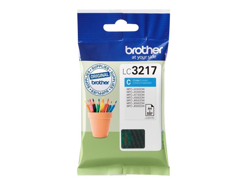 LC3217C BROTHER MFC Tinte cyan ST 550 LC3217C BROTHER MFC Tinte cyan ST 550