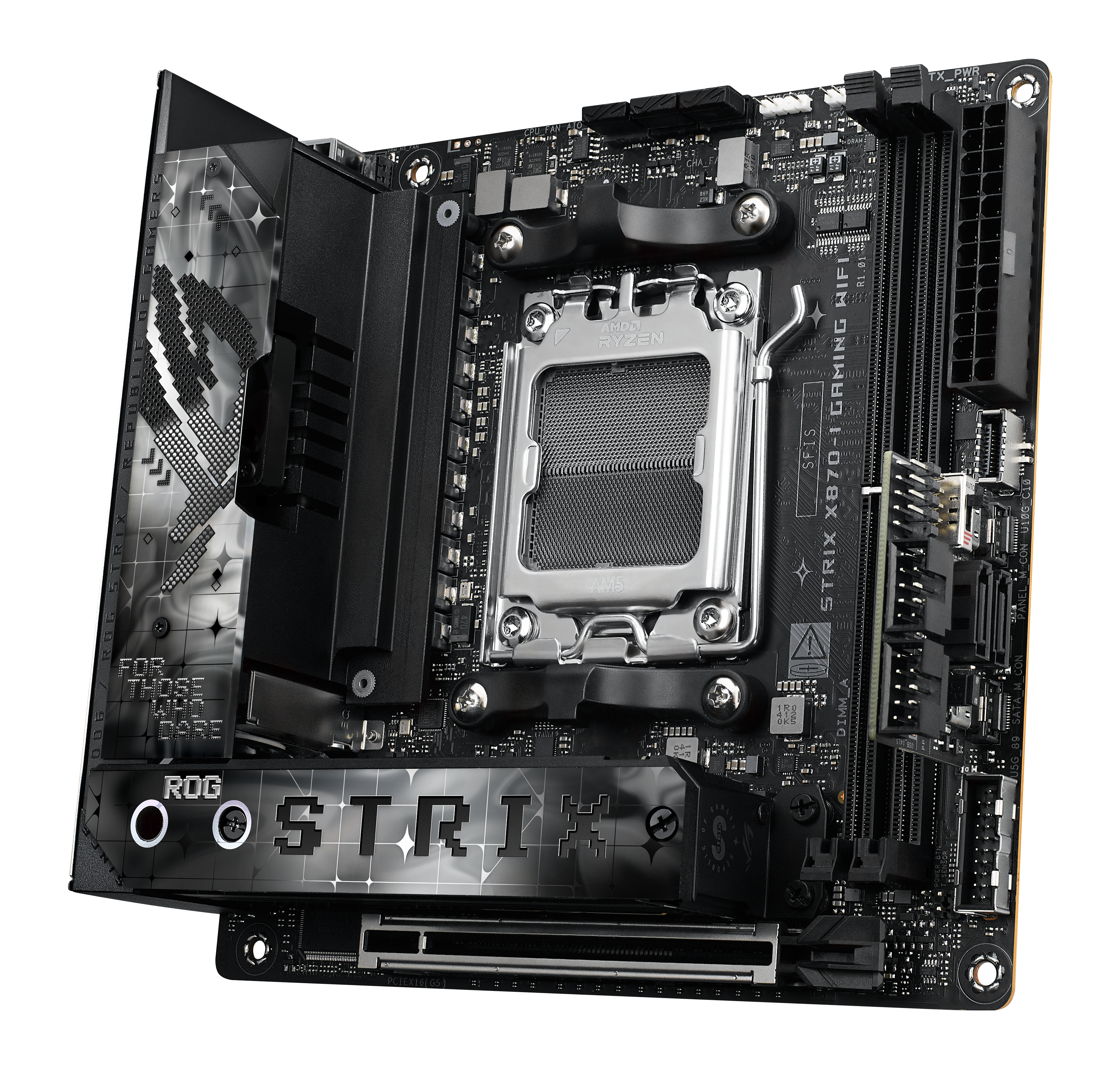 ASUS ROG STRIX X870-I GAMING WIFI Mini‑ITX Socket AM5 Wi‑Fi 7
