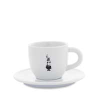 Bialetti Cappuccinotasse Istituzionale 240 ml Cappucinotasse mit dem unverwechselbaren Bialetti-Männchen inkl. Untertasse