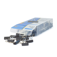80 RAPESCO® Foldbackklammern schwarz 1,9 cm