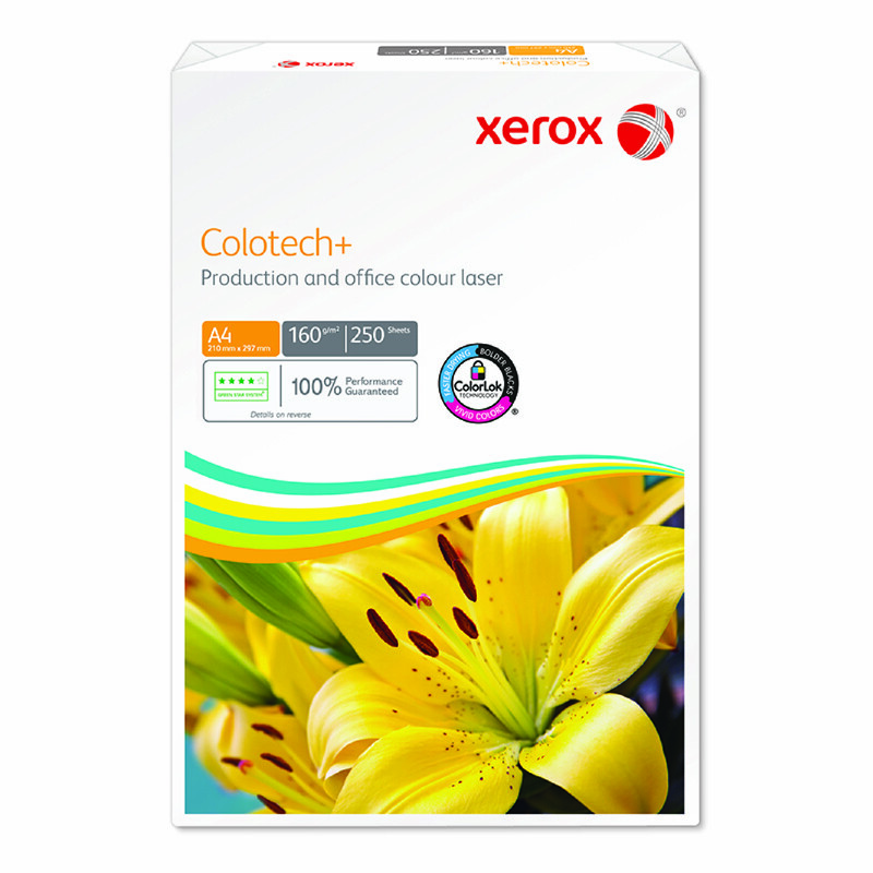 xerox Laserpapier Colotech DIN A4 160 gqm 250 Blatt